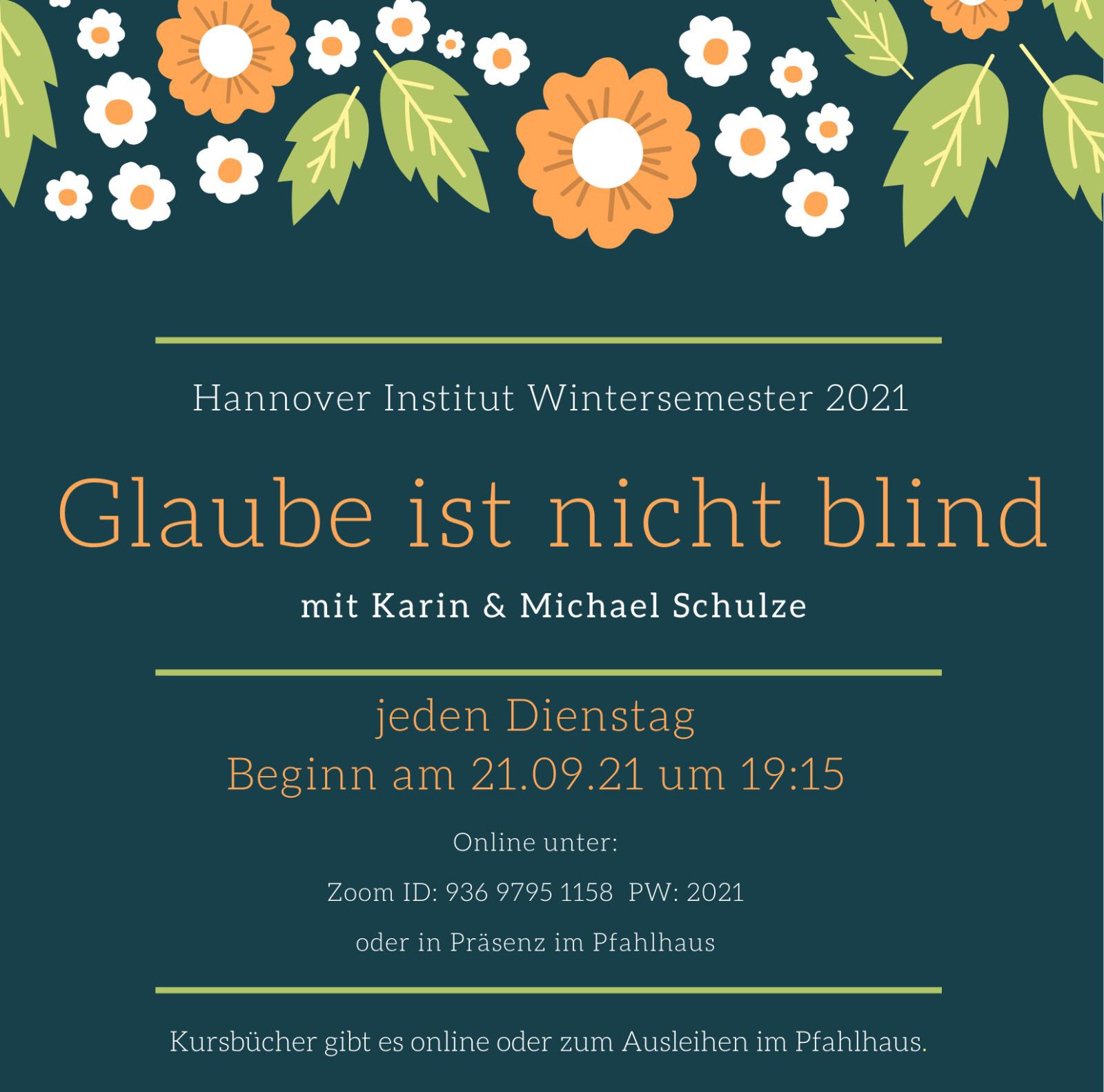 Glaube ist nicht blind- Hannover Institut