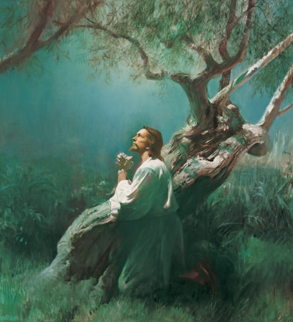jesus praying in gethsemane