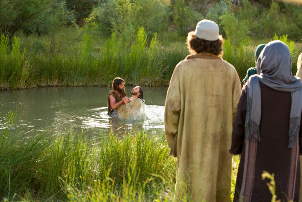 john baptizes jesus river jordan