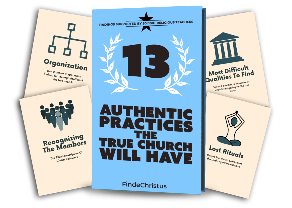 free report 13 church truths BACKGROUND