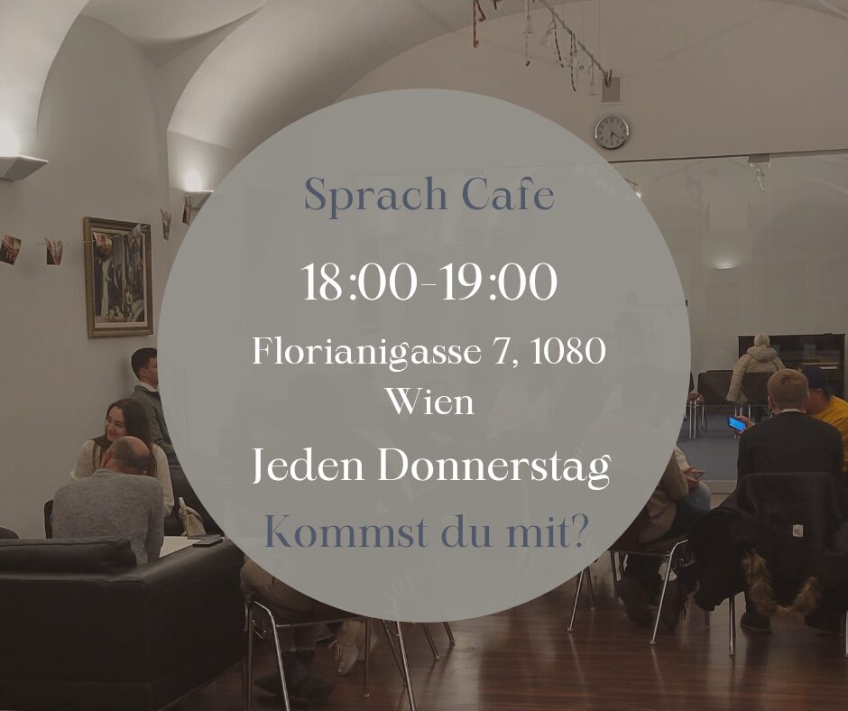 Leopoldstadt Sprach Cafe Flyer
